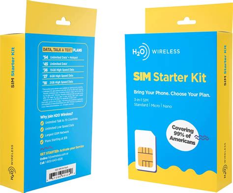 h2o smart sim starter kit 3-in-1 gsm sim card|h2o Smart SIM Starter Kit 3.